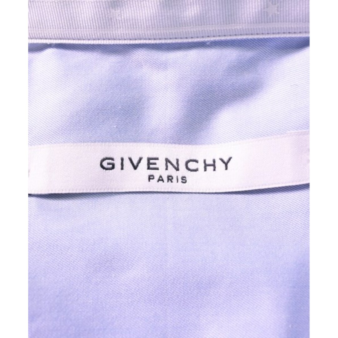 GIVENCHY(ジバンシィ)のGIVENCHY ジバンシー ドレスシャツ 39(M位) 青 【古着】【中古】 メンズのトップス(シャツ)の商品写真