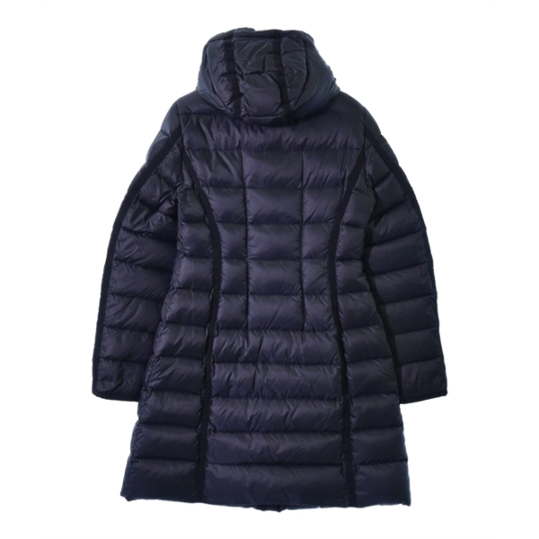 MONCLER(モンクレール)のMONCLER モンクレール ダウンコート 1(S位) 紺 【古着】【中古】 レディースのジャケット/アウター(ダウンコート)の商品写真