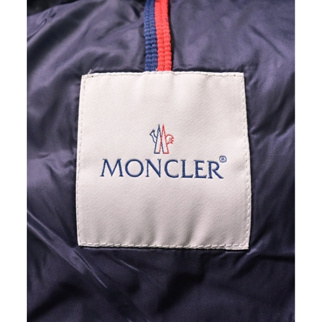 MONCLER(モンクレール)のMONCLER モンクレール ダウンコート 1(S位) 紺 【古着】【中古】 レディースのジャケット/アウター(ダウンコート)の商品写真