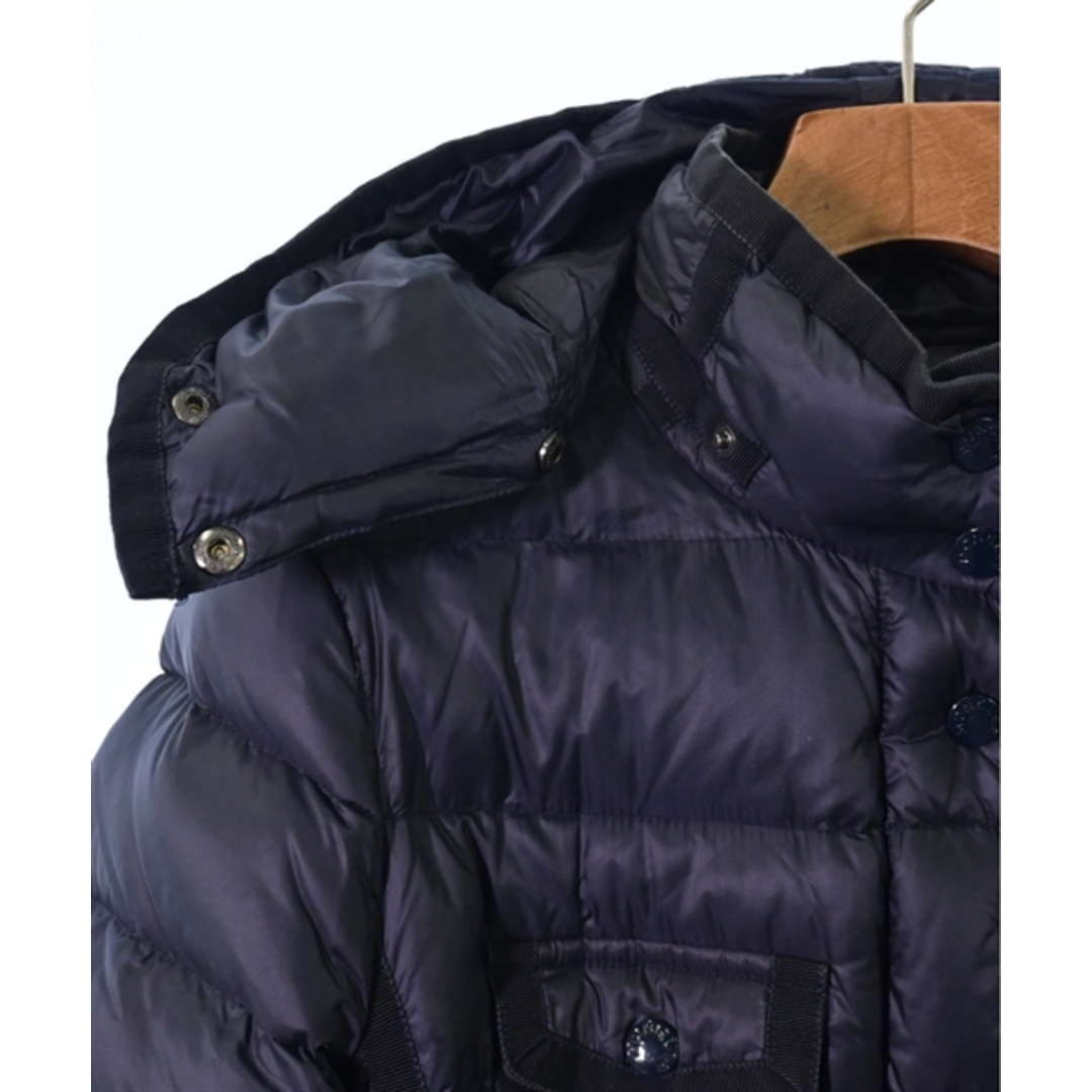 MONCLER(モンクレール)のMONCLER モンクレール ダウンコート 1(S位) 紺 【古着】【中古】 レディースのジャケット/アウター(ダウンコート)の商品写真