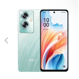 オッポ(OPPO)のOPPO A79 5G カラー   グローグリーン 新品(スマートフォン本体)