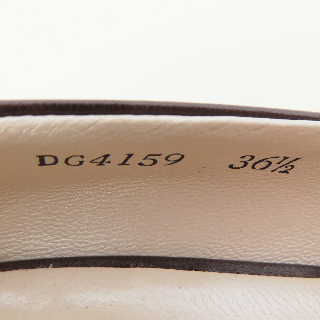 BRUNOMAGLI(ブルーノマリ)のK03 BRUNOMAGLI ブルーノマリ ポインテッドトゥ レザー パンプス 36 1/2 ブラウン レディースの靴/シューズ(ハイヒール/パンプス)の商品写真