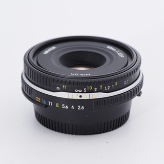 ニコン(Nikon)のNikon ニコン Ai-S 45mm f2.8 P ブラック Fマウント用 交換レンズ 元箱 その他付属品 #9173(レンズ(単焦点))