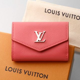 ルイヴィトン(LOUIS VUITTON)のK3427M 美品 ヴィトン ロックミニ 本革 三つ折 財布 SPAIN製 箱付(財布)