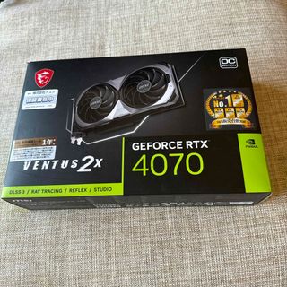 エムエスアイ(msi)のMSI グラフィックボード GeForce RTX 4070 VENTUS 2X(PC周辺機器)