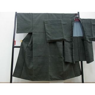 平和屋野田店■男性　紬　アンサンブル　霞文　逸品　n-kg5896(着物)