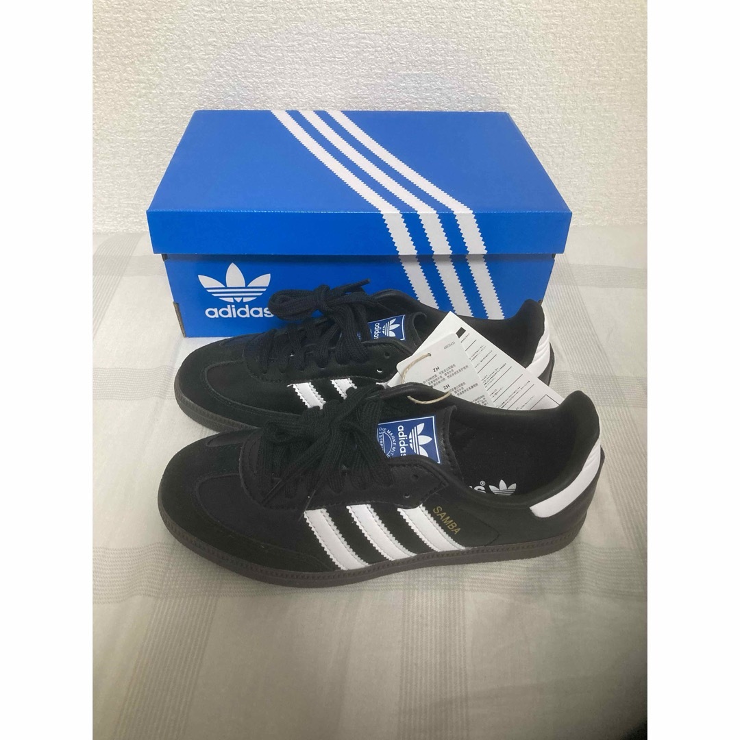 adidas(アディダス)の【新品】24cm adidas SAMBA OGアディダス サンバ ブラック レディースの靴/シューズ(スニーカー)の商品写真