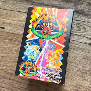 新品未開封品　30袋　アマダ ポケモン 最強 シール烈伝改 カートン(ゲームキャラクター)