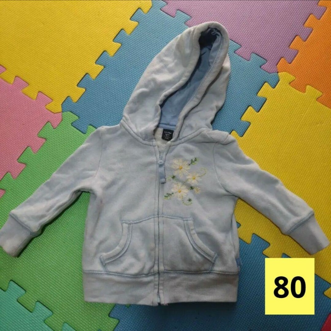 babyGAP(ベビーギャップ)の【80】babyGAP 春秋パーカー 上着 アウター キッズ/ベビー/マタニティのベビー服(~85cm)(ジャケット/コート)の商品写真