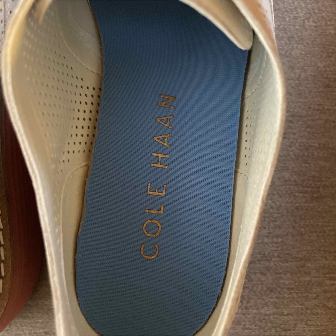 Cole Haan(コールハーン)の【美品】コールハン　羊皮　スニーカー　厚底 レディースの靴/シューズ(スニーカー)の商品写真