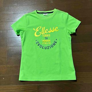 エレッセ(ellesse)のellesse エレッセ❗️レディース　Tシャツ　半袖　テニス　グリーン　L(ウェア)