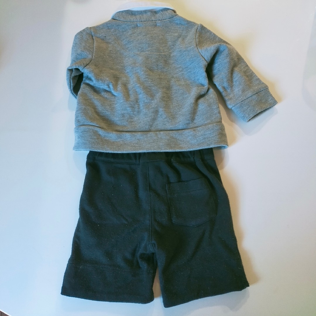 MEN'S CLUB MINI 男の子 フォーマル 80 セットアップ キッズ/ベビー/マタニティのベビー服(~85cm)(セレモニードレス/スーツ)の商品写真