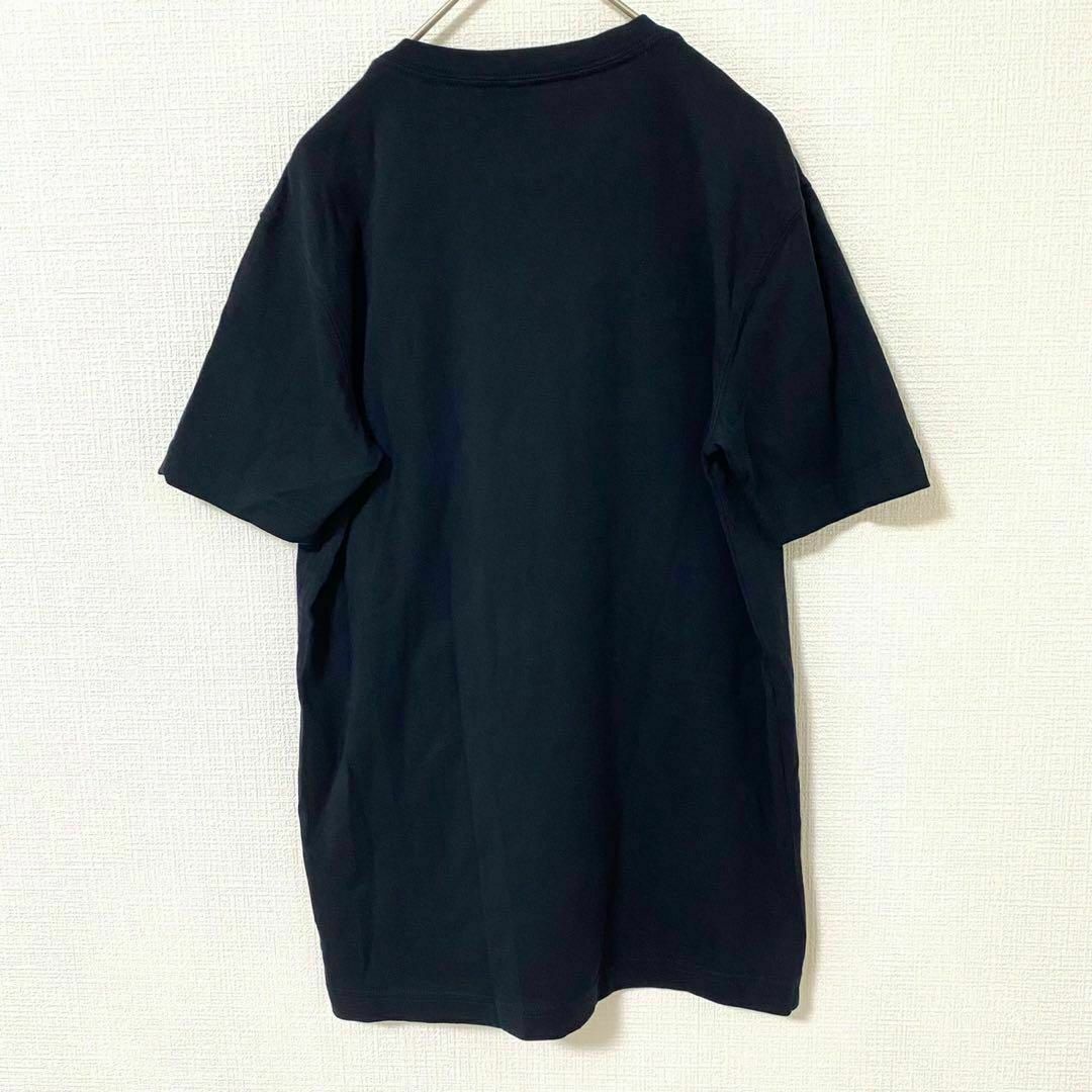 LANDS’END(ランズエンド)のTシャツ 半袖 ランズエンド LANDS'END アニマル刺繍 ブラック XS メンズのトップス(Tシャツ/カットソー(半袖/袖なし))の商品写真