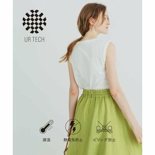 アーバンリサーチ(URBAN RESEARCH)の【WHITE】『UR TECH』ノースリーブカットソー(カットソー(長袖/七分))