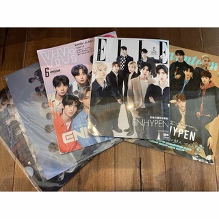 enhypen 雑誌　クリアファイル(K-POP/アジア)