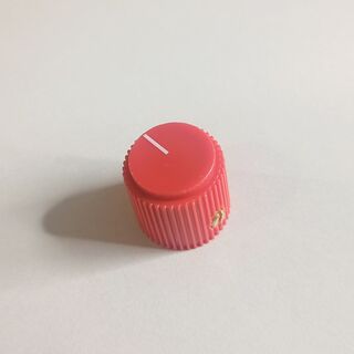 リッペルノブ　おしゃれ質感　赤　RED 6.35mm(エフェクター)