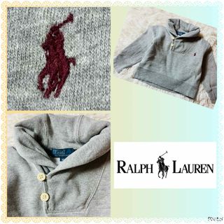 ポロラルフローレン(POLO RALPH LAUREN)のラルフローレン★ホース刺繍★90サイズ★スウェット★トレーナー(Tシャツ/カットソー)