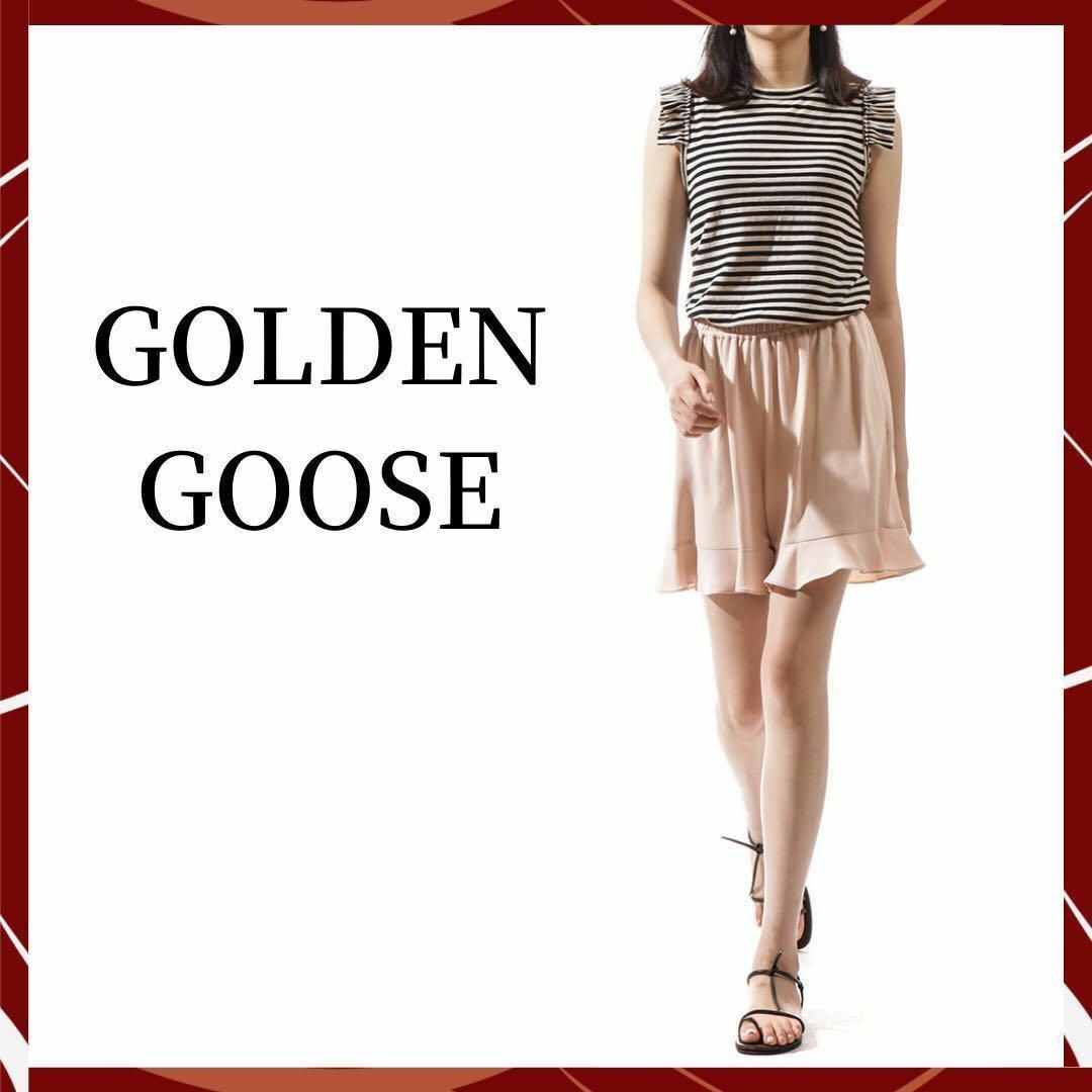 GOLDEN GOOSE(ゴールデングース)の【美品】ゴールデングース-GOLDEN GOOSE-ボーダーカットソー レディースのトップス(カットソー(半袖/袖なし))の商品写真