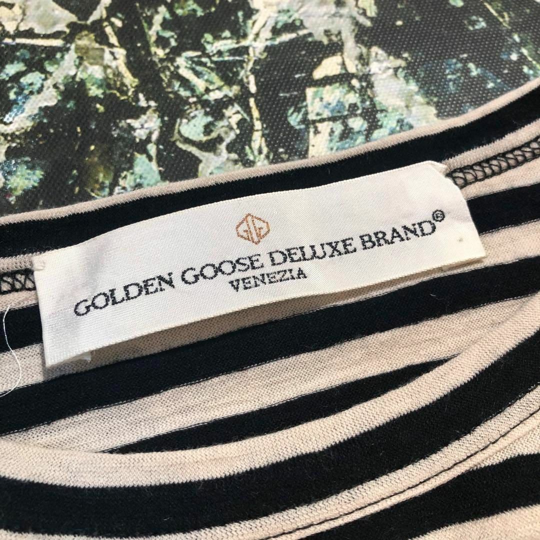 GOLDEN GOOSE(ゴールデングース)の【美品】ゴールデングース-GOLDEN GOOSE-ボーダーカットソー レディースのトップス(カットソー(半袖/袖なし))の商品写真