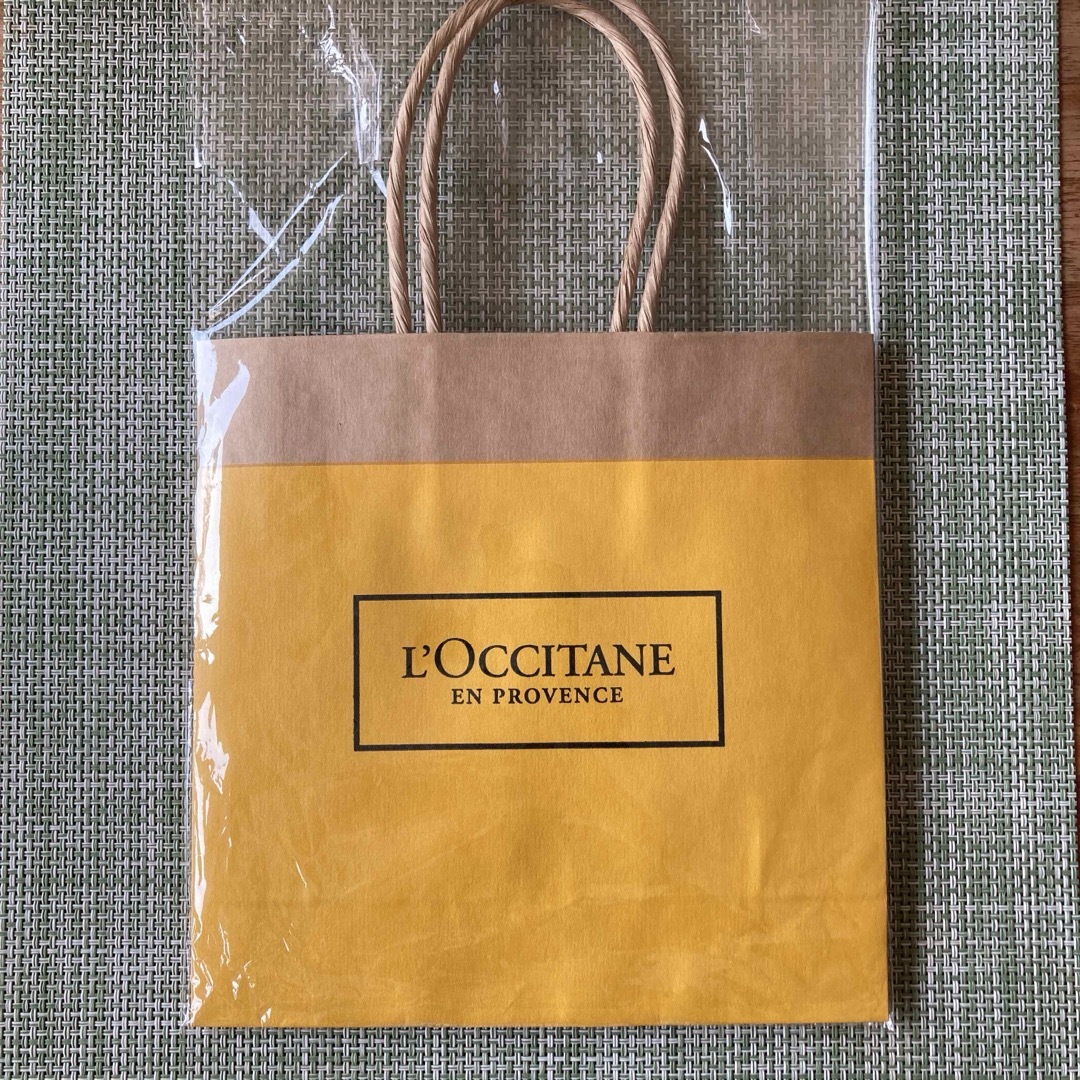 L'OCCITANE(ロクシタン)のロクシタン　ペーパーバッグ XS 新品未使用 レディースのバッグ(ショップ袋)の商品写真