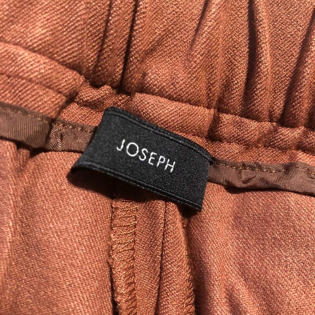 JOSEPH(ジョゼフ)の【美品】JOSEPH-ジョセフ-ドロストワイドパンツ サイズS レディースのパンツ(カジュアルパンツ)の商品写真