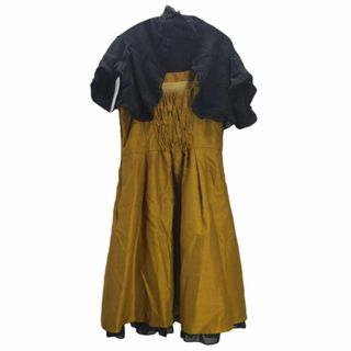 SS0226◇ 新品 ボレロ付き ワンピース ストラップ調節可 11AR67(ひざ丈ワンピース)