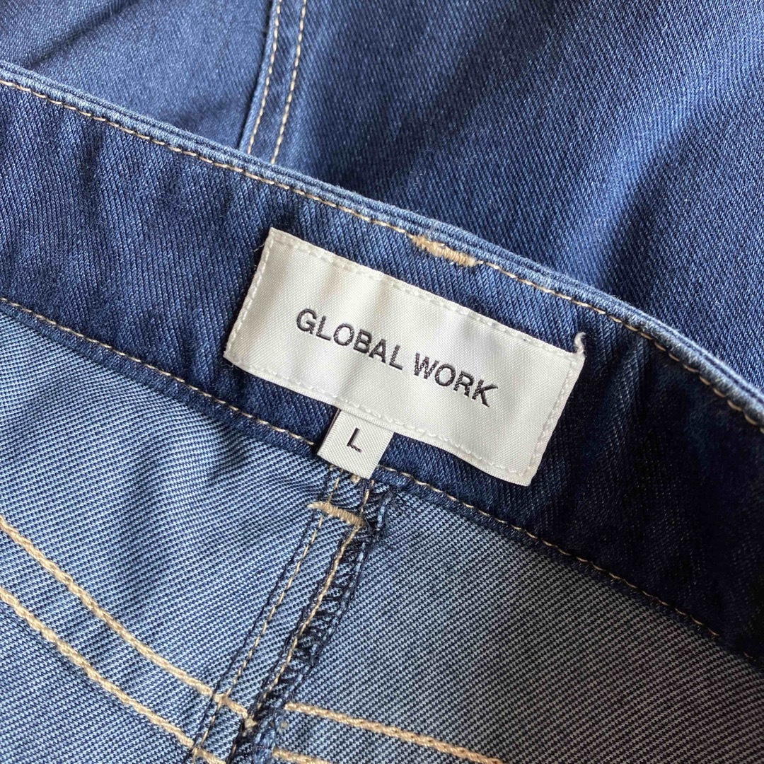 GLOBAL WORK(グローバルワーク)のデニムスカート レディースのスカート(ロングスカート)の商品写真
