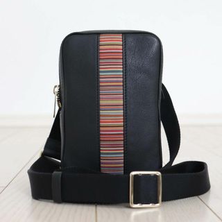 ポールスミス(Paul Smith)の美品 PAUL SMITH ポールスミス マルチストライプ ショルダー バッグ(ショルダーバッグ)