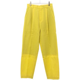 BEAUTY&YOUTH UNITED ARROWS - 6(ROKU) BEAUTY&YOUTH UNITED ARROWS ロク ビューティーアンドユース ユナイテッドアローズ KARSEY PANTS ウールトラウザーパンツ 8614-299-0430 イエロー 38