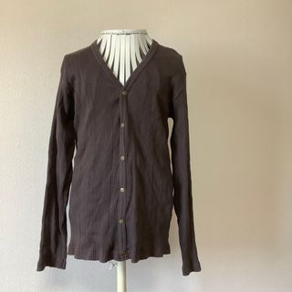 cotton 100%  カーディガン  size L(カーディガン)