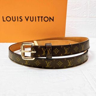 LOUIS VUITTON - スリム用＊ヴィトン Vuitton モノグラム サンチュール ベルト SB38