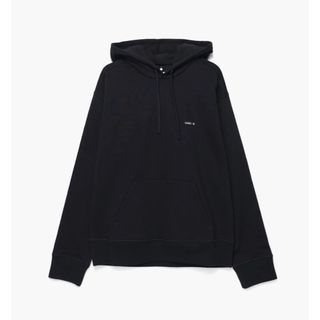 オーエーエムシー(OAMC)のOAMC Mark Hoodie シルクパッチパーカーBlack XS(パーカー)