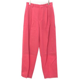 6(ROKU) BEAUTY&YOUTH UNITED ARROWS ロク ビューティーアンドユース ユナイテッドアローズ KARSEY PANTS ウールトラウザーパンツ 8614-299-0424 ピンク 38