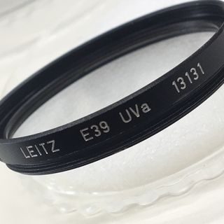 LEICA 純正 E39 UVa フィルター 13131 ブラックリム