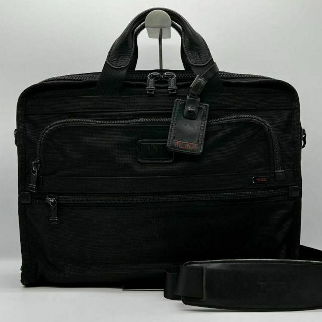 TUMI(トゥミ)の✨美品✨TUMI トゥミ アルファ ブリーフケース ビジネスバッグ ブラック メンズのバッグ(ビジネスバッグ)の商品写真