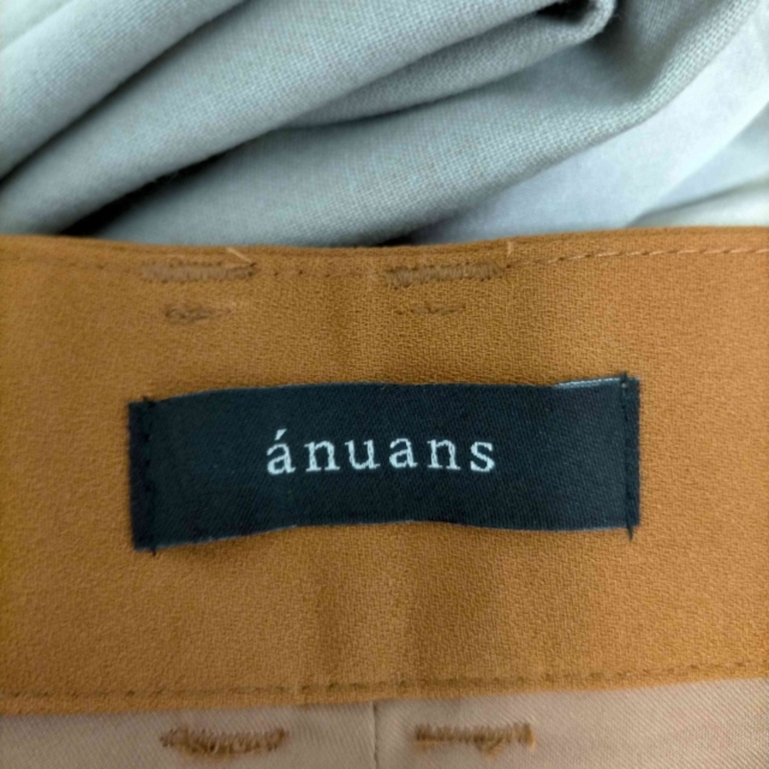 ánuans(アニュアンス)のanuans(アニュアンス) バックサテンストレートパンツ レディース パンツ レディースのパンツ(その他)の商品写真