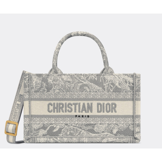 クリスチャンディオール(Christian Dior)の新品 DIOR BOOK TOTE ミニバッグ ストラップ付き トワルドゥジュイ(ショルダーバッグ)