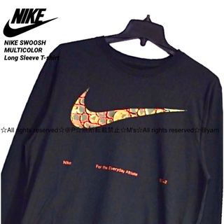 ナイキ(NIKE)のXL 新品 NIKE ナイキ SWOOSH ロングスリーブ Tシャツ ロンT(Tシャツ/カットソー(七分/長袖))