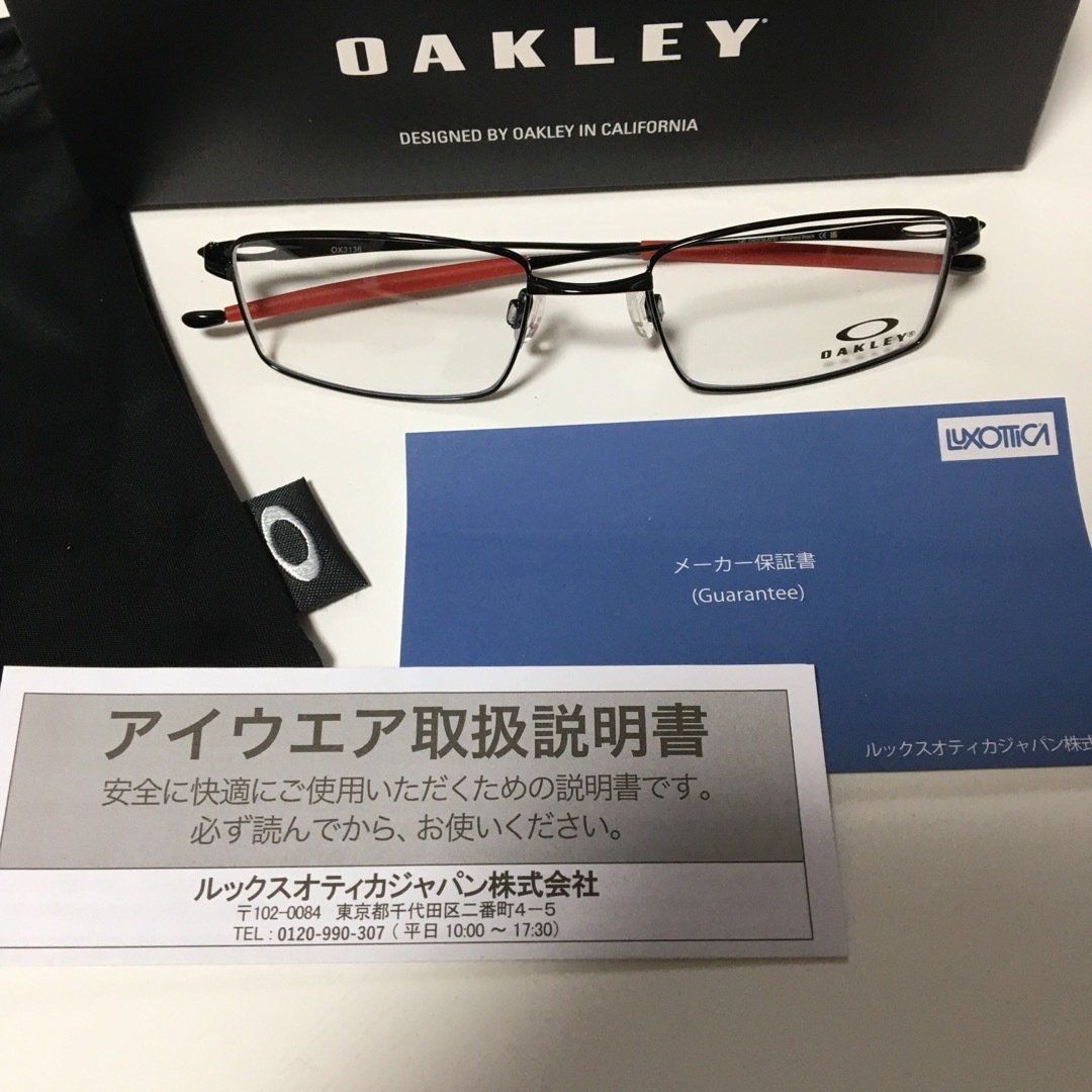 Oakley(オークリー)のゴルフコンペ景品余り OAKLEY オークリー メガネフレーム OX3136 メンズのファッション小物(サングラス/メガネ)の商品写真