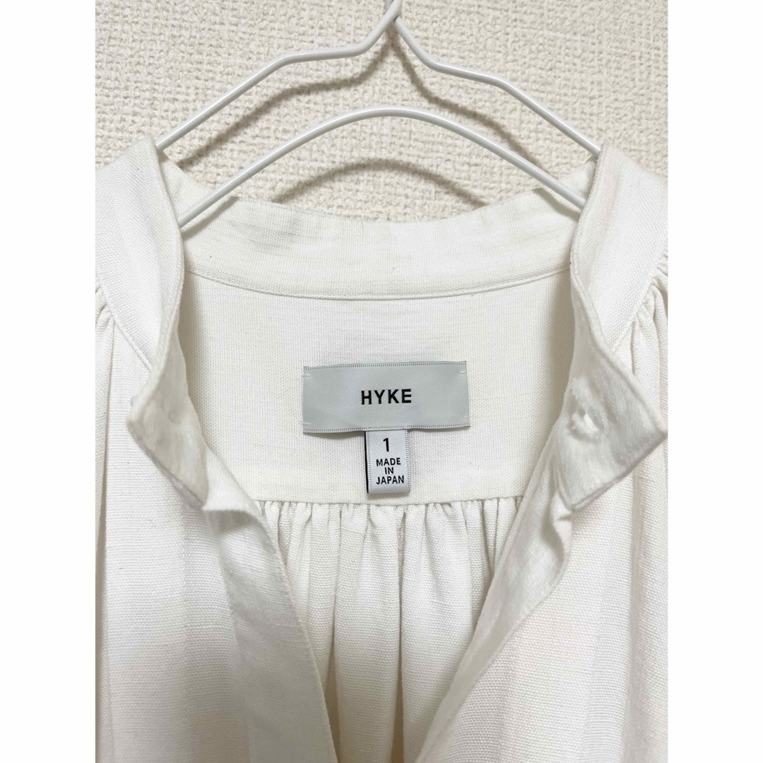 HYKE(ハイク)のHYKE ハイク　ワンピース　リネン　麻 レディースのワンピース(ロングワンピース/マキシワンピース)の商品写真