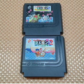 コナミ(KONAMI)のファミコン　がんばれゴエモン外伝　2本セット(家庭用ゲームソフト)