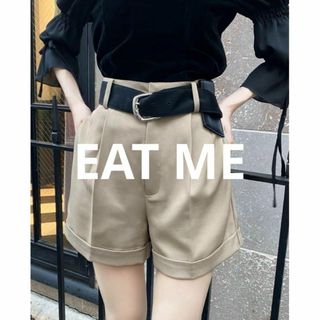 【未使用品】EAT ME ベルト付きショートパンツ