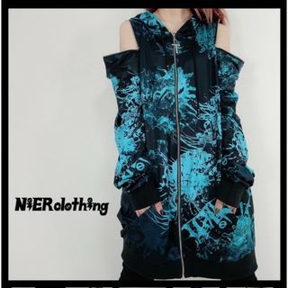 ニーアクロージング(NieR Clothing)の2WAY OFF-Shoulder 長袖ZIP PARKA(パーカー)