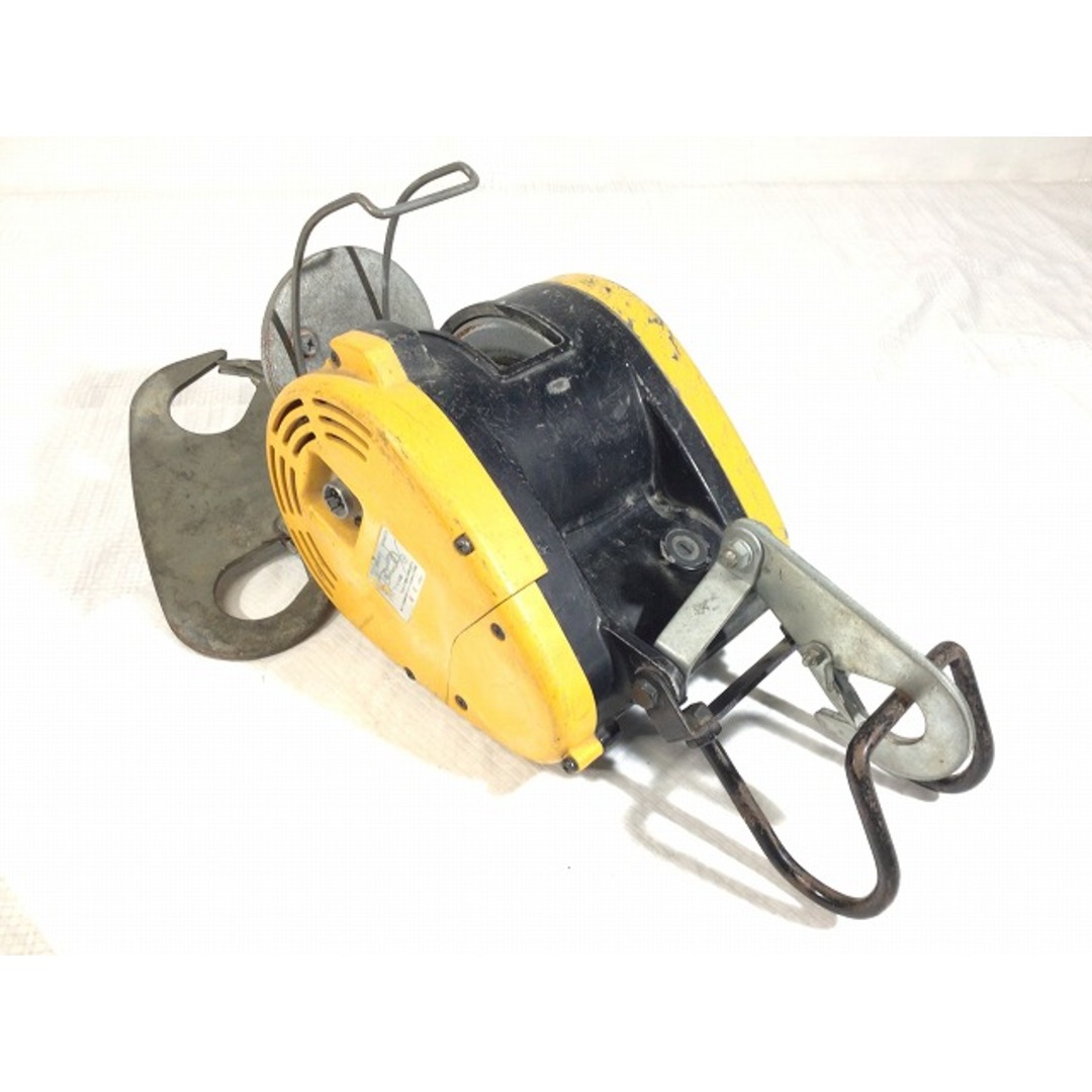 RYOBI(リョービ)の☆中古品☆RYOBI リョービ 100V 電動ウインチ WI-61C リモコン付 荷重60kg 揚程20m 小型 電動ウィンチ 荷揚げ機 吊り具 86509 自動車/バイクのバイク(工具)の商品写真