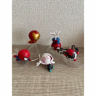 マーベル(MARVEL)のスパイダーマン ガチャガチャ フィギュア(アメコミ)