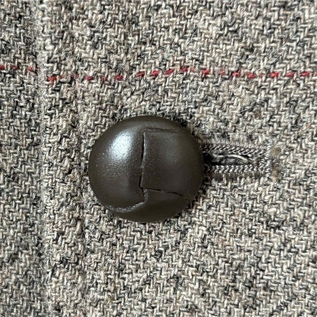 テーラードジャケット　刺繍　ワンポイント　くるみボタン　イーブルアクト　日本製 メンズのジャケット/アウター(テーラードジャケット)の商品写真
