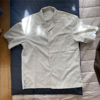 ジーユー(GU)のGU ドライリラックスフィットオープンカラーシャツ(5分袖)(シャツ)