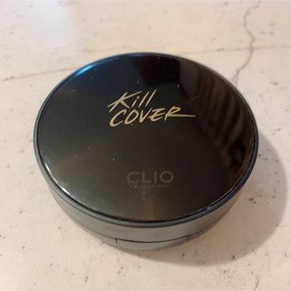 【ケースのみ】クリオ　CLIO キルカバー　ブラック　黒(ファンデーション)