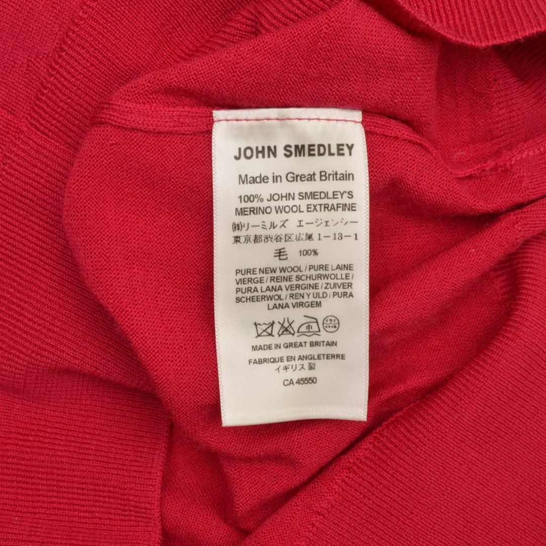 JOHN SMEDLEY(ジョンスメドレー)の【JOHNSMEDLEY】MERINO WOOL 長袖カーディガン レディースのトップス(カーディガン)の商品写真