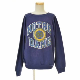 チャンピオン(Champion)の【CHAMPION】80s トリコタグ NOTRE DAME ラグランスウェット(スウェット)